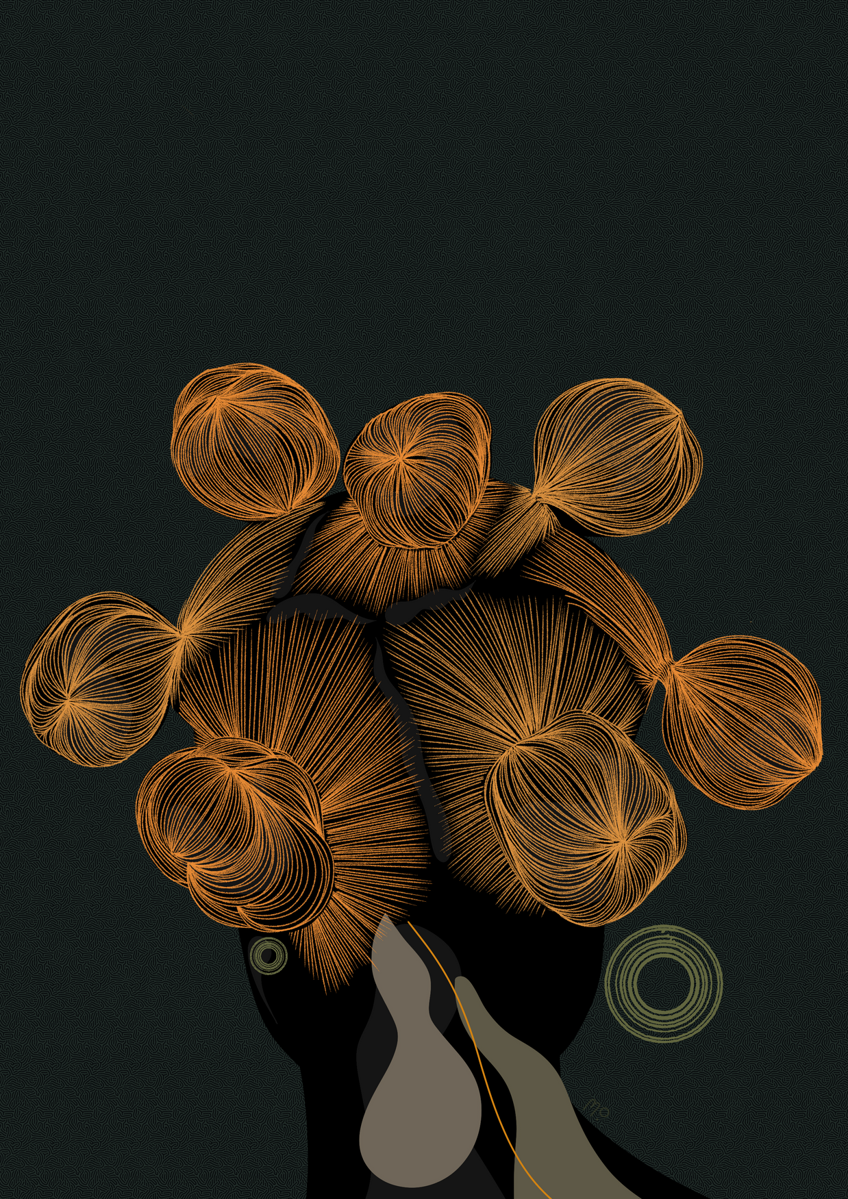 Hair as Jewellery